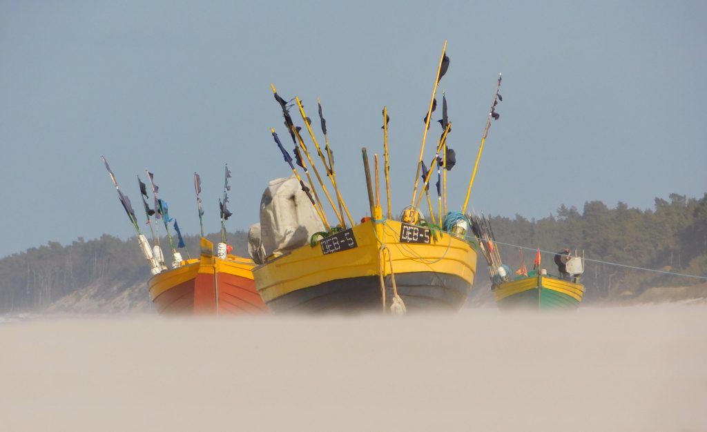 Dębki piasek plaża